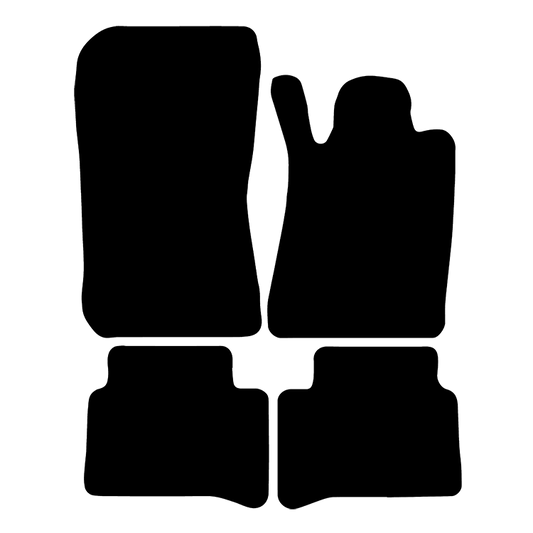 Mercedes E-Class 2002 to 2008 No clip version Car Mats