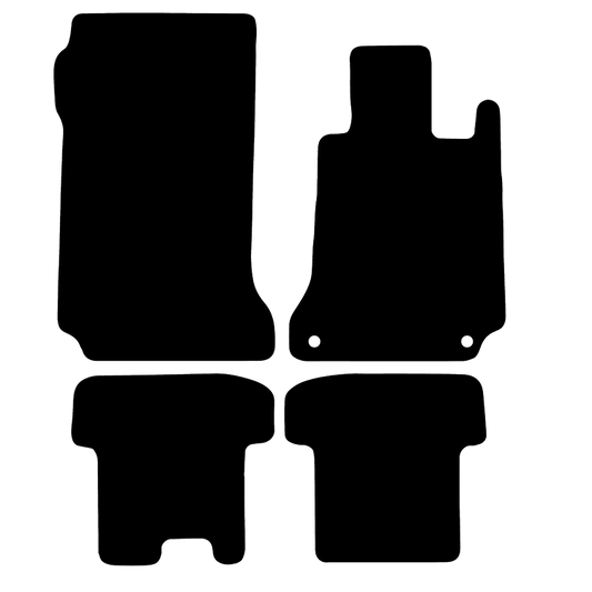 Mercedes E-Class 2009 to 2017 Coupe Automatic Clips in driver only Car Mats