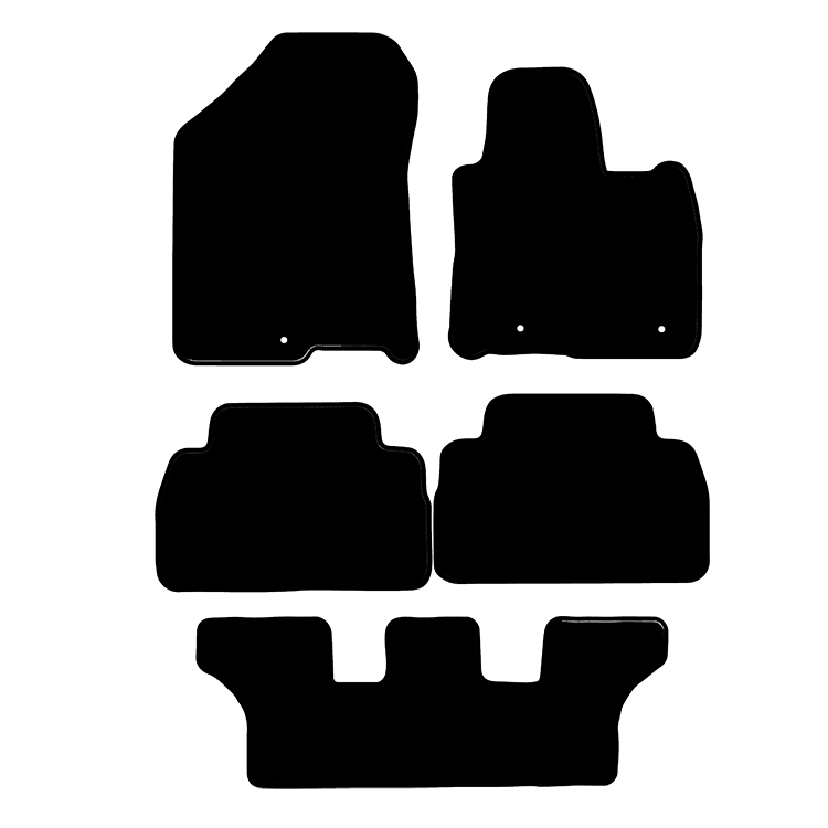 Hyundai Santa Fe 2018 to 2024 NOT HYBRID 7 Seater version Car Mats