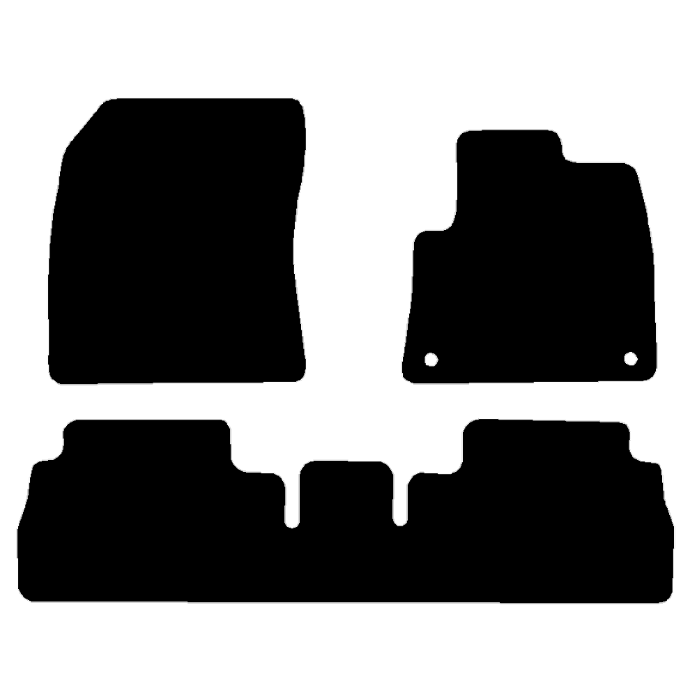 Citroen Berlingo Multispace 2018 to Current With Second Row Car Mats