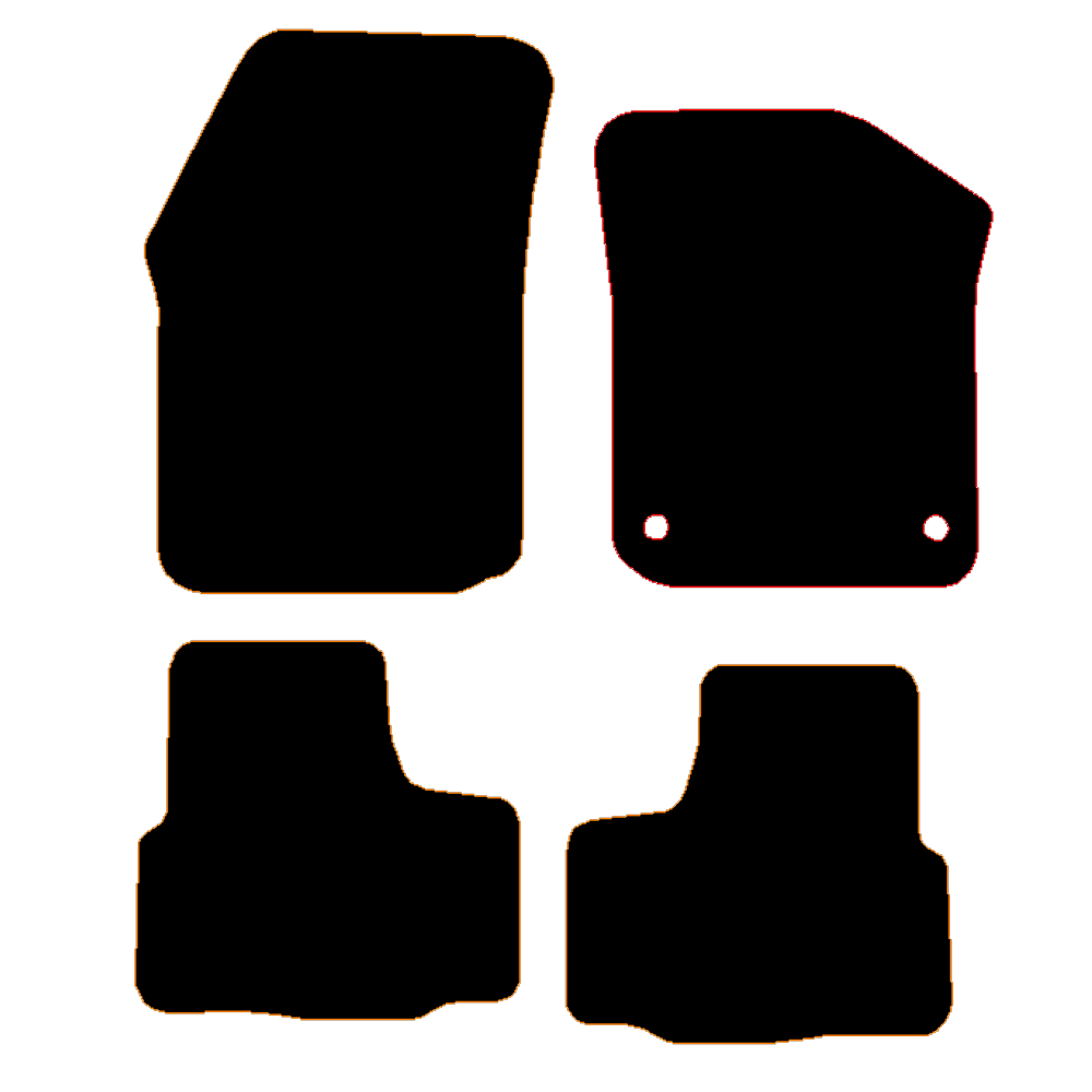 Volkswagen Up 2020 to Current Electric Car Mats