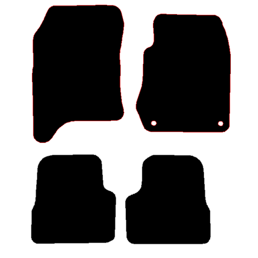 Peugeot 2008 2024 to Current Hybrid Car Mats