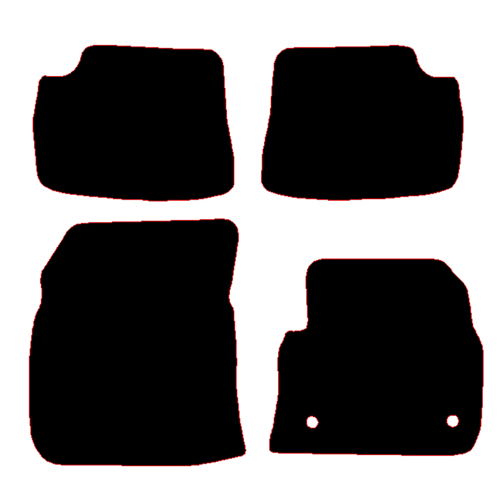 Jeep Avenger 2023 to Current Electric Car Mats