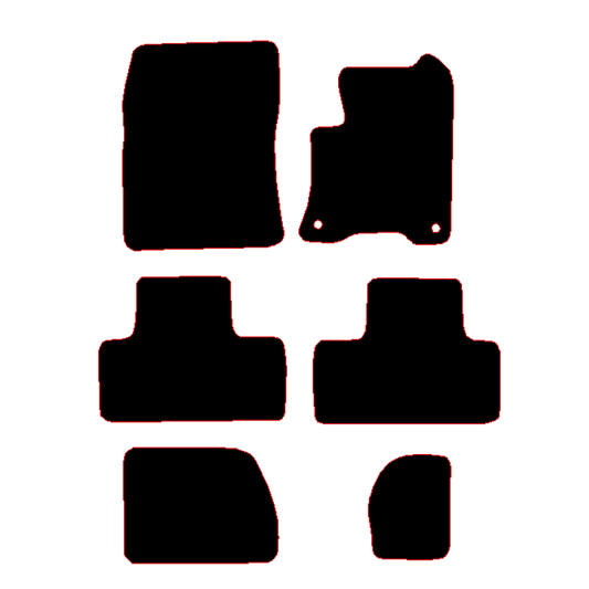 Mercedes EQB 2021 to Current Car Mats