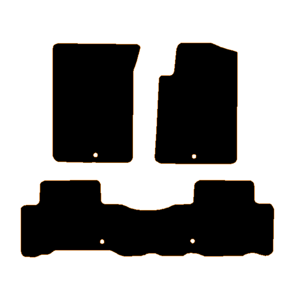 SsangYong Rexton 2013 to 2017 Car Mats