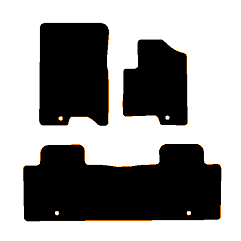 SsangYong Rexton 2017 to Current MK3 Car Mats