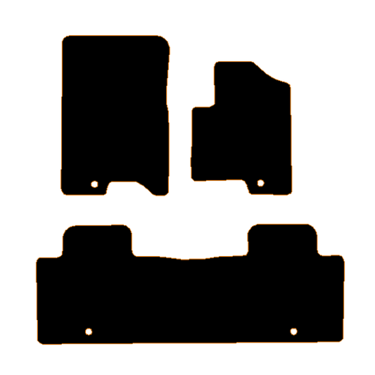 SsangYong Rexton 2017 to Current MK3 Car Mats