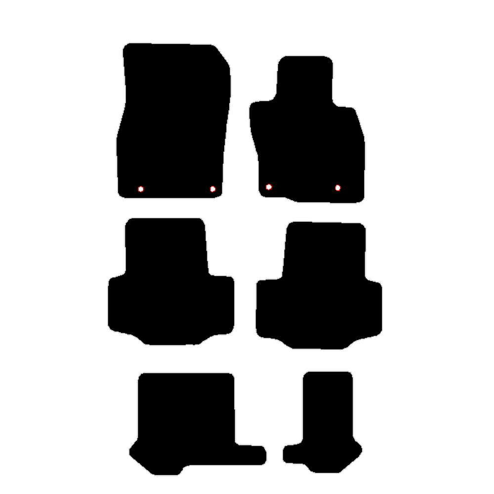 Mazda CX-80 2024 to Current Car Mats