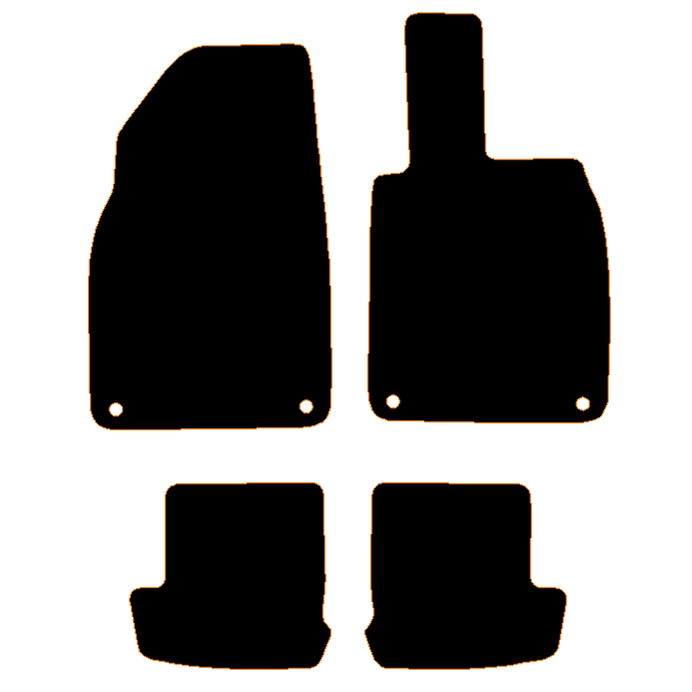 Porsche 911 2017 to Current 3.0 Carrera 4S 2017 4WD model Car Mats