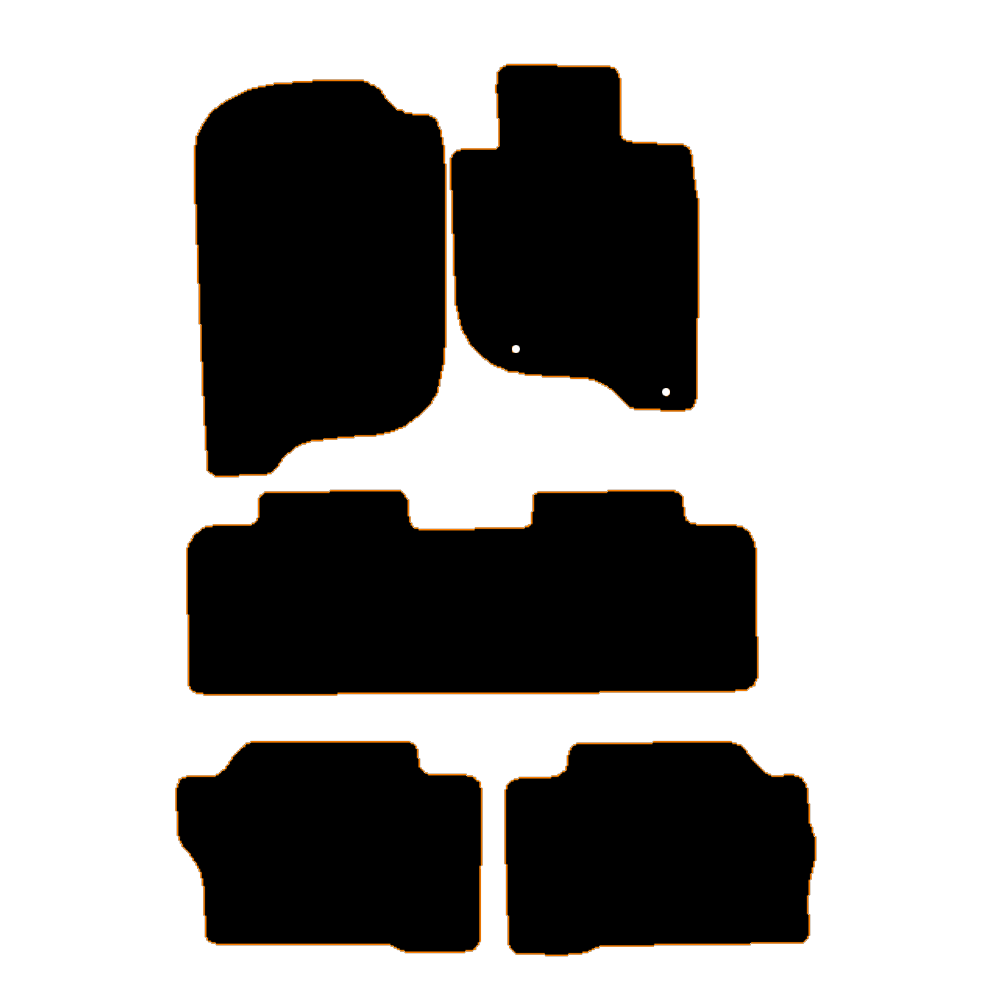 Mitsubishi Shogun sport 2018 to Current 2.4 Car Mats