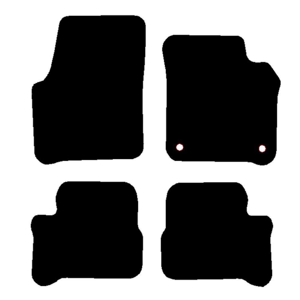 Volkswagen e-Up 2019 to Current Electric Car Mats