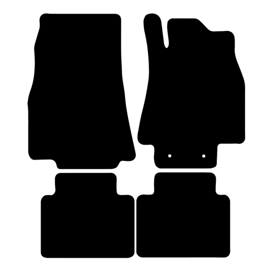 Mercedes B-Class 2005 to 2012 2 clip version Car Mats