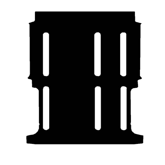 Peugeot Expert 2007 to 2016 Tepee Minibus Van Rear Mat