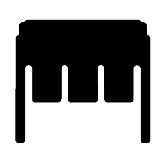 Mercedes Vito 2015 to Current Dual Liner Crew cab, 2nd Row to go under seat runners