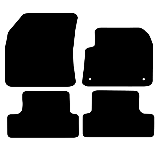 Vauxhall Grandland X 2017 to 2021 375mm Driver clip spacing Car Mats