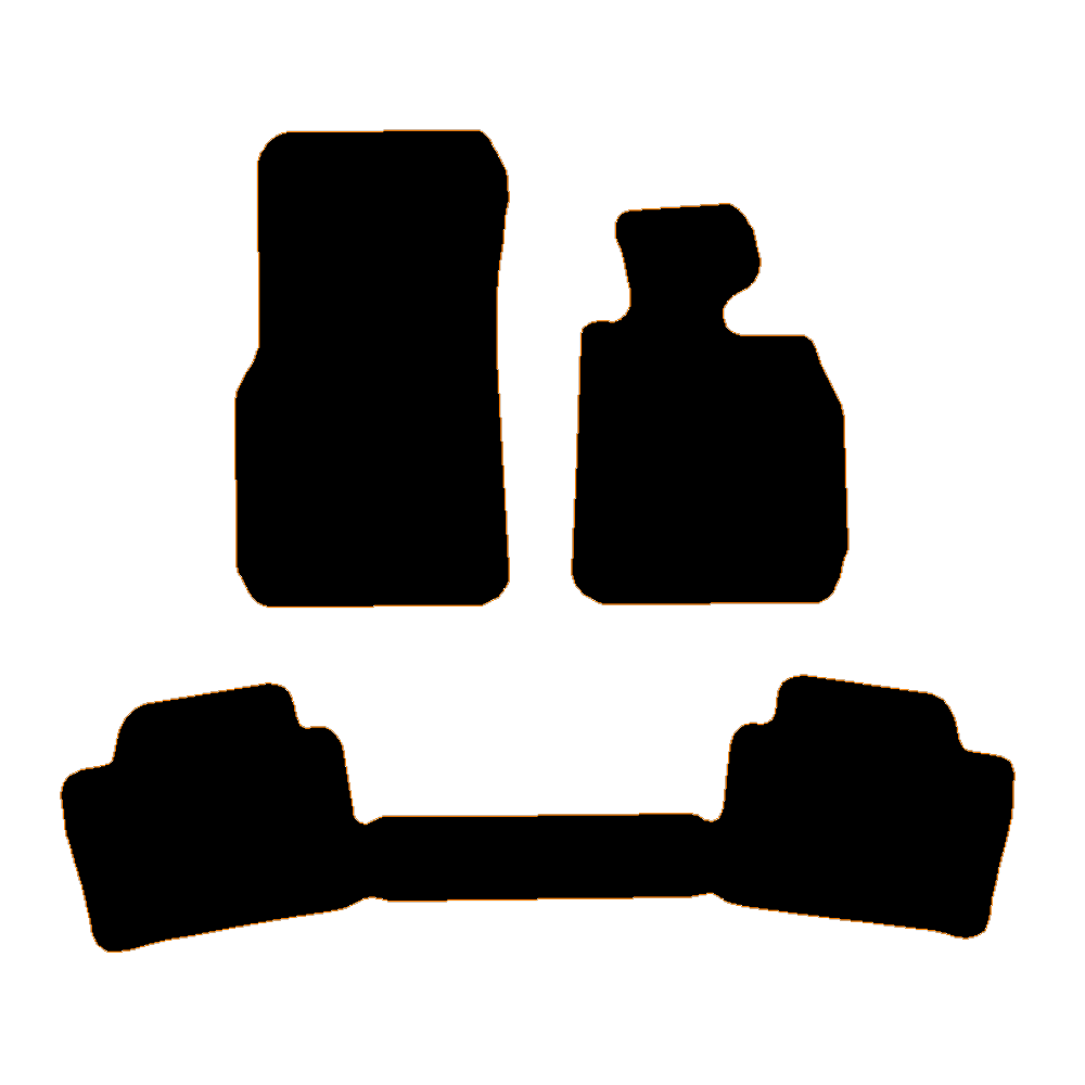 BMW 3 Series 2012 to 2019 F30/F31 with 1 piece rear mat Car Mats