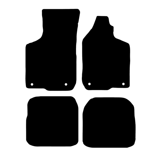 Audi A3 1996 to 2003 4 clip version Car Mats