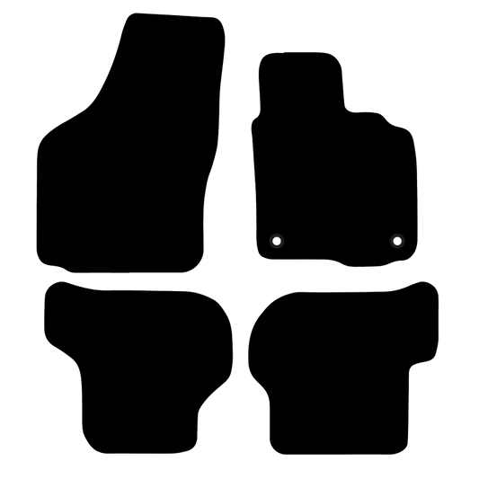 Skoda Octavia 2008 to 2013 (2 clip version) Car Mats