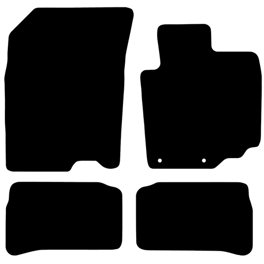 Suzuki Vitara 2015 to 2020 (Non Hybrid) no clips in the car - universal oval fix supplied Car Mats