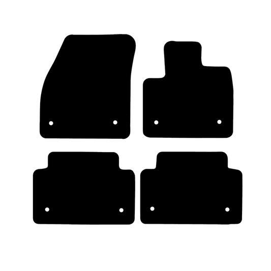 Land Rover Range Rover Evoque 2019 to Current Manual/Auto 8 clip version Car Mats