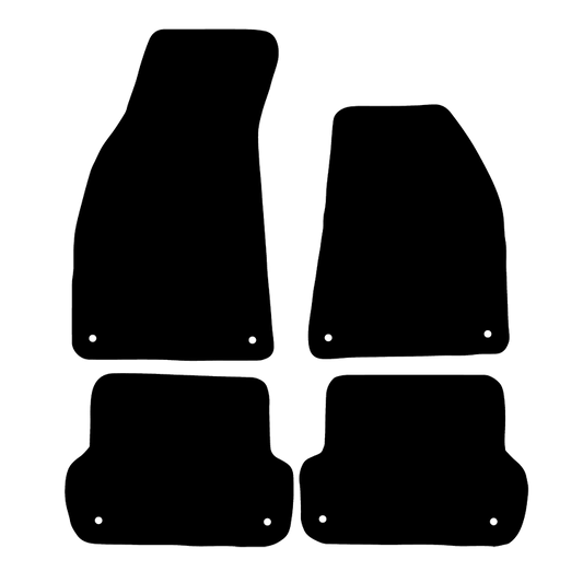 Seat Exeo 2009 to 2013 (8 clip version) Car Mats