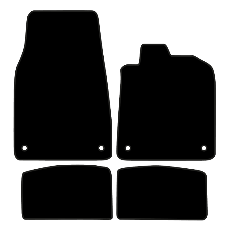 Porsche Taycan 2019 to Current Car Mats