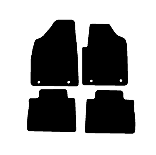 MG HS 2022 to 2024 (330mm driver clip spacing) Car Mats