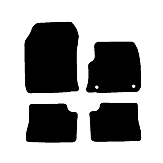DS Automobiles DS3 2019 to Current Crossback E-tense model Car Mats