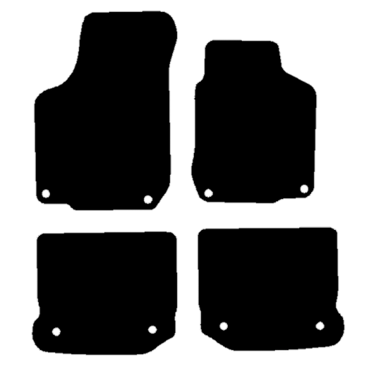 Volkswagen Beetle 1999 to 2011 8 clip version Car Mats