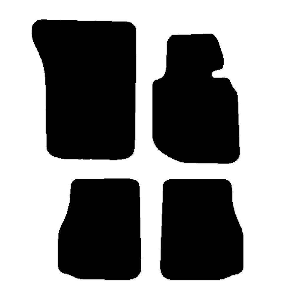 BMW 3 Series 1993 to 1999 E36 Convertible no clip version Car Mats