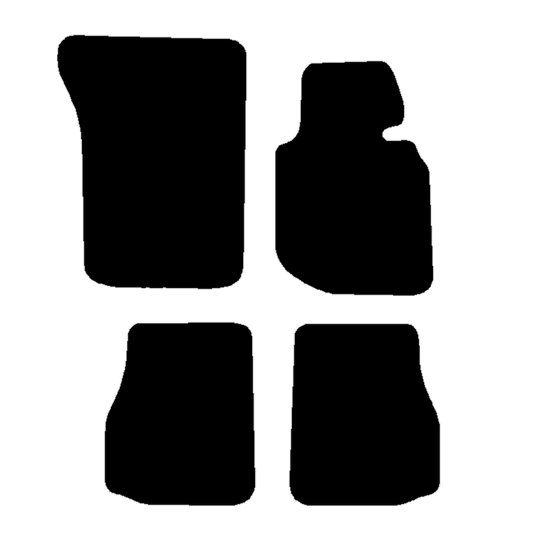 BMW 3 Series 1993 to 1999 E36 Convertible no clip version Car Mats