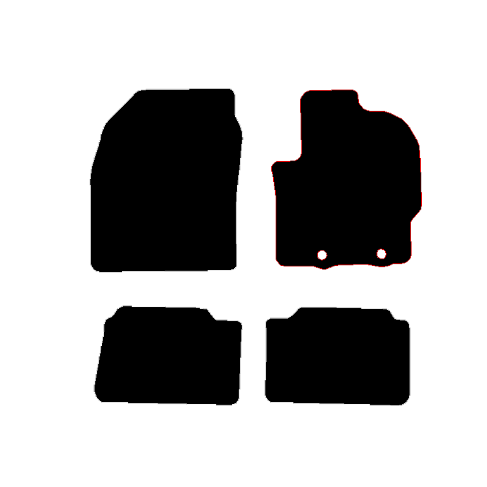 Mazda Mazda2 2022 to Current Hybrid Car Mats