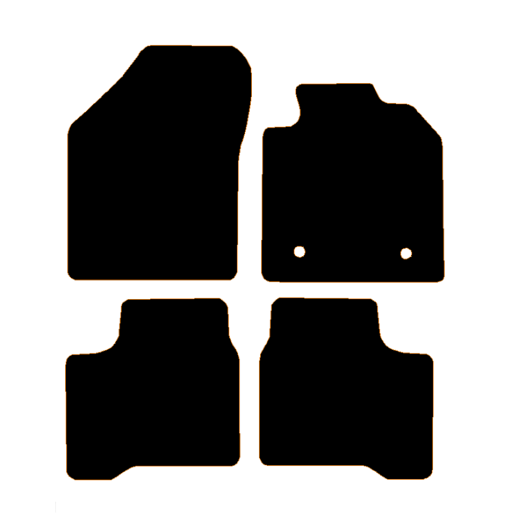 Suzuki Swift 2020 to Current Hybrid 285mm driver clip spacing Car Mats