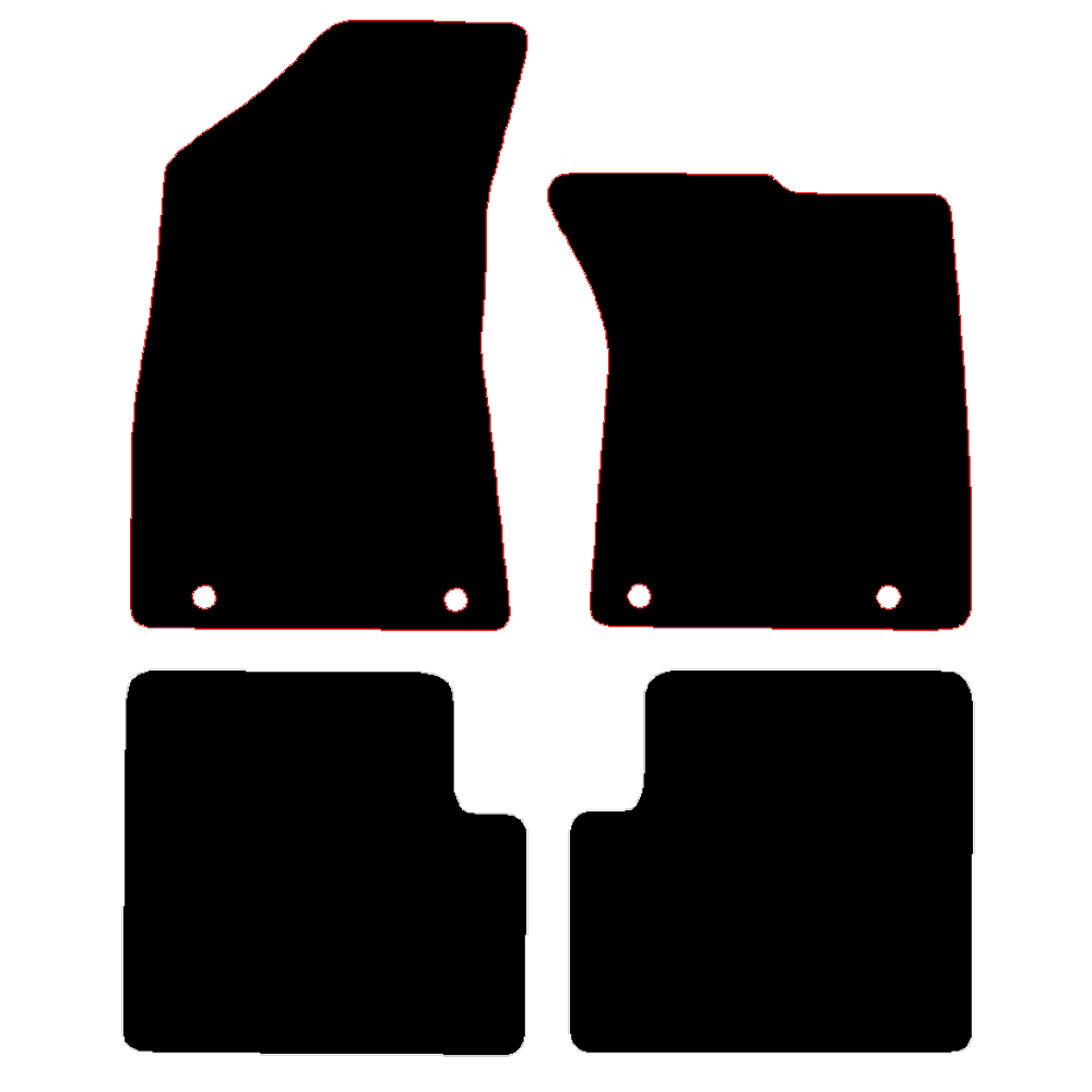 MG ZS 2022 to 2024 Manual (29.2cm driver clip spacing) Car Mats