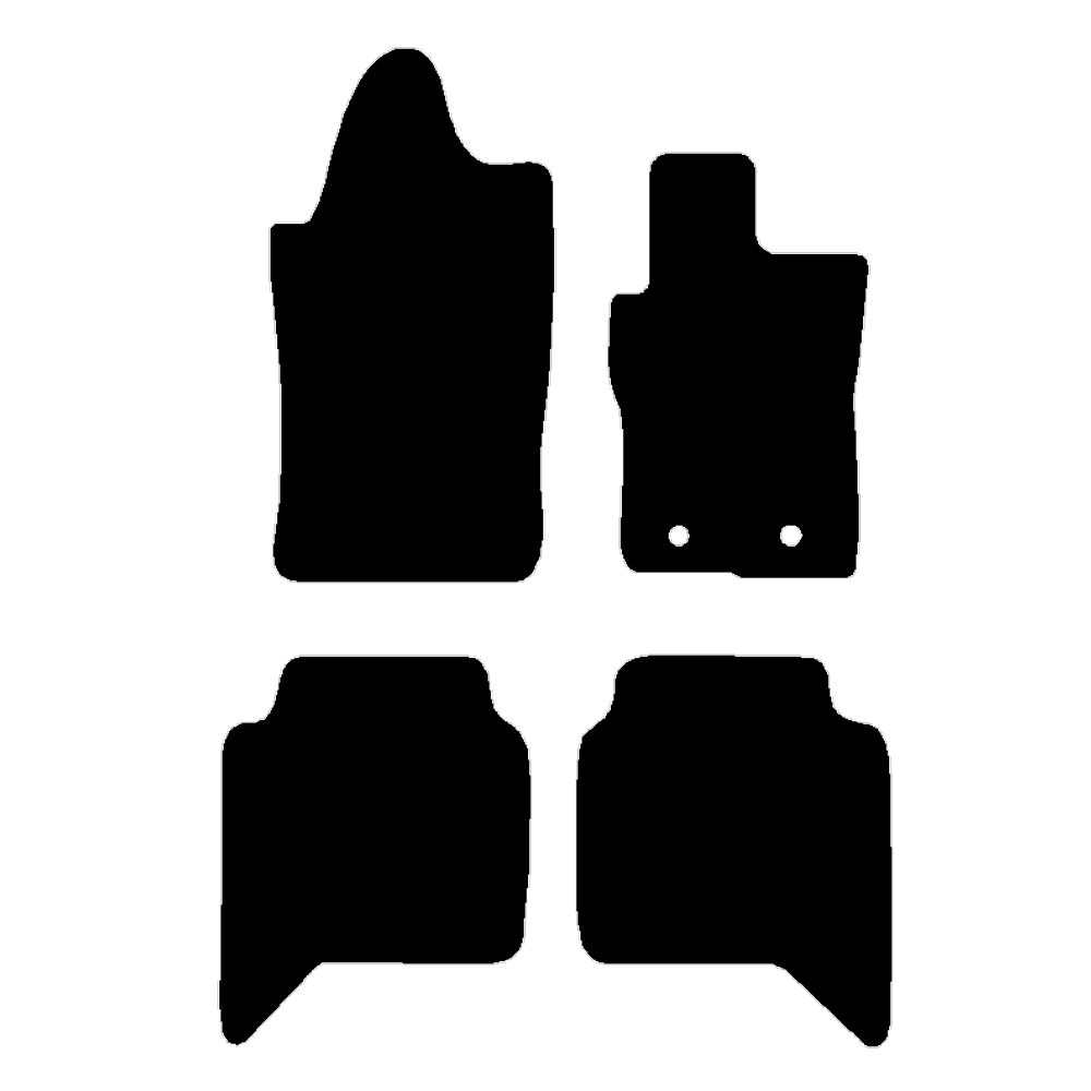 Ford Ranger 2022 to Current Double Cab Manual Car Mats