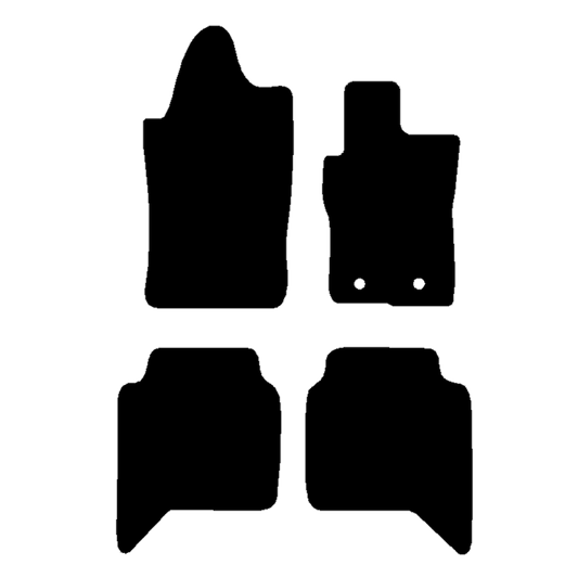 Ford Ranger 2022 to Current Double Cab Manual Car Mats