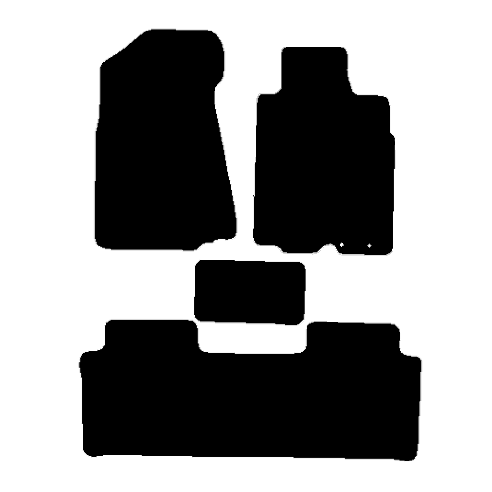 Honda CR-V 2002 to 2006 Manual with clips in drivers mats Car Mats