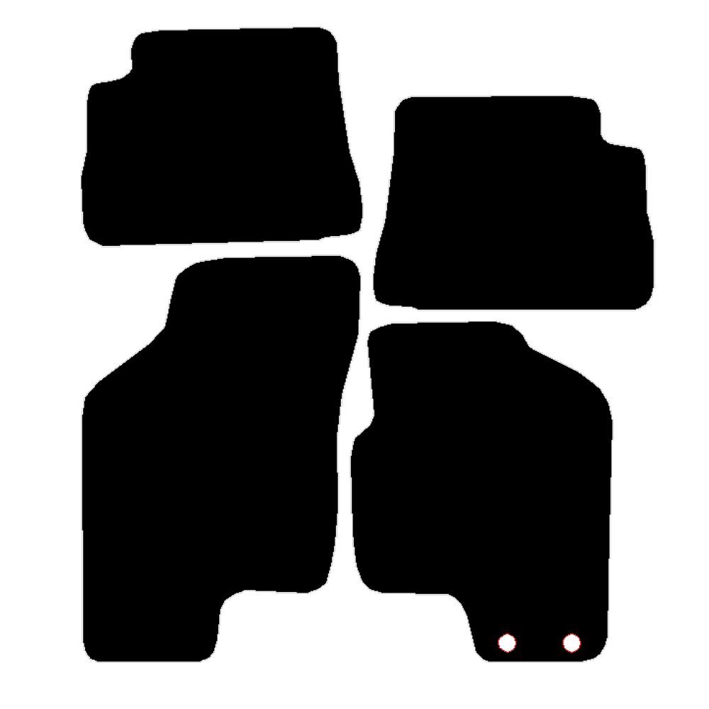 Hyundai Getz 2002 to 2010 with clips in drivers mat Car Mats