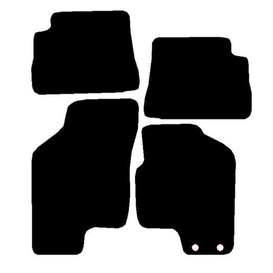 Hyundai Getz 2002 to 2010 with clips in drivers mat Car Mats