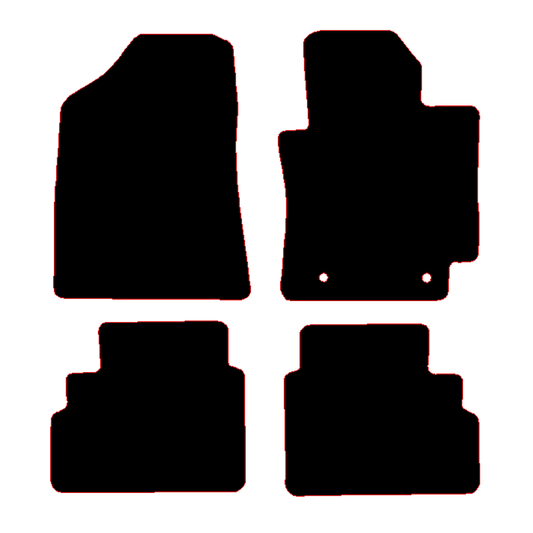 Hyundai Kona 2024 to Current SX2 model Hybrid Car Mats