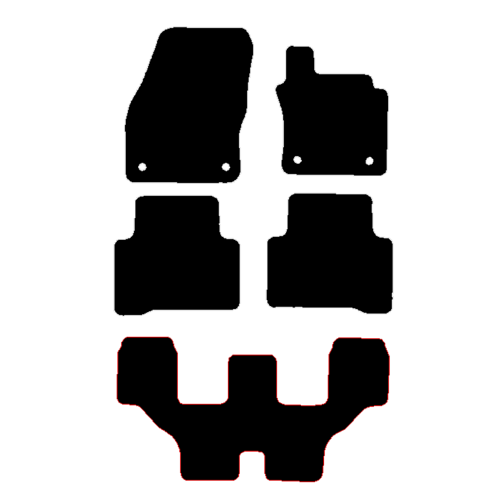 Volkswagen Touran 2016 to Current 7 Seater Car Mats