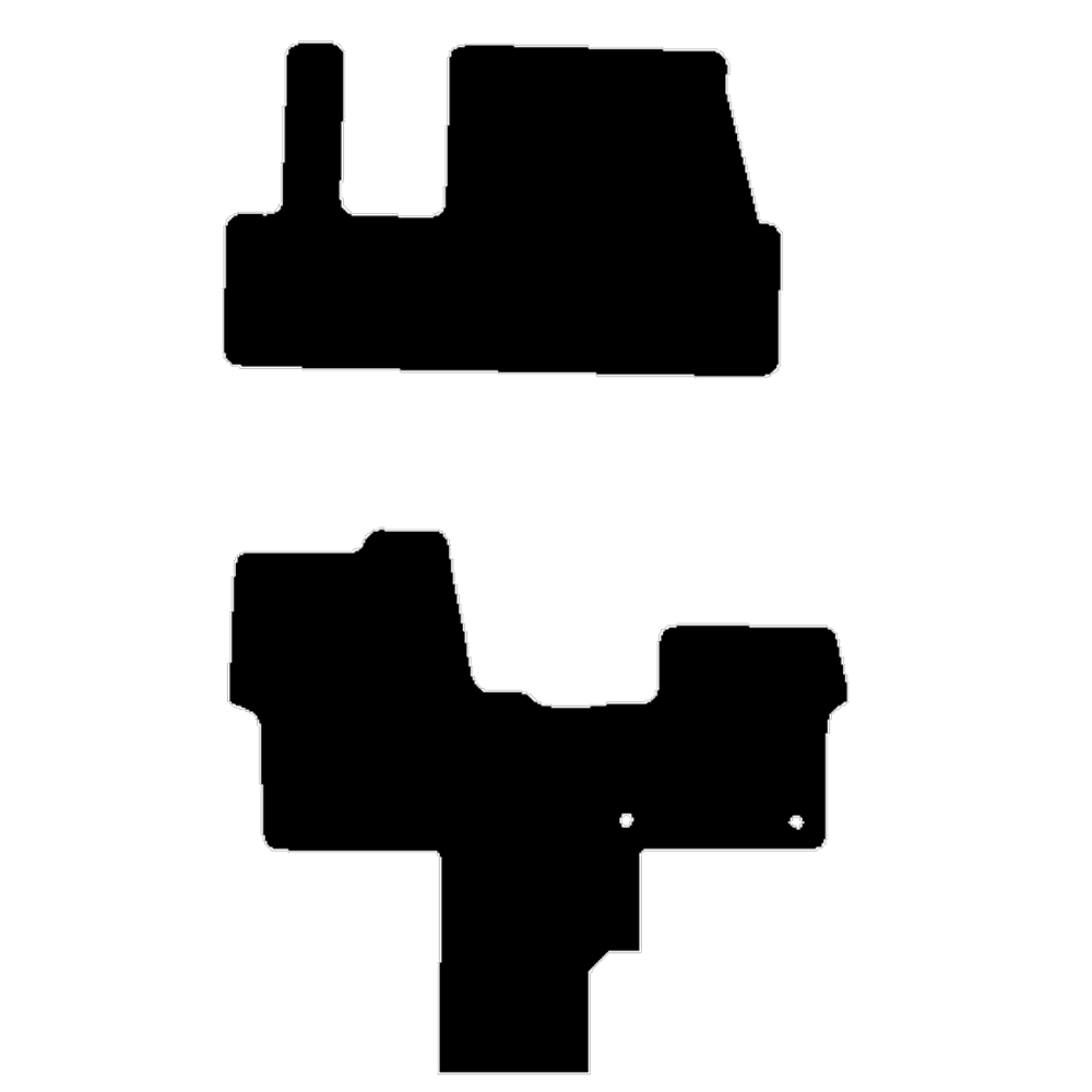 Citroen SpaceTourer 2020 to Current with walkthrough Car Mats