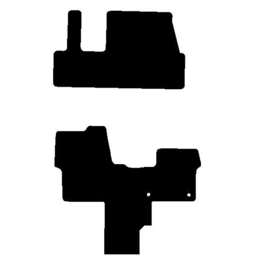 Citroen SpaceTourer 2020 to Current with walkthrough Car Mats