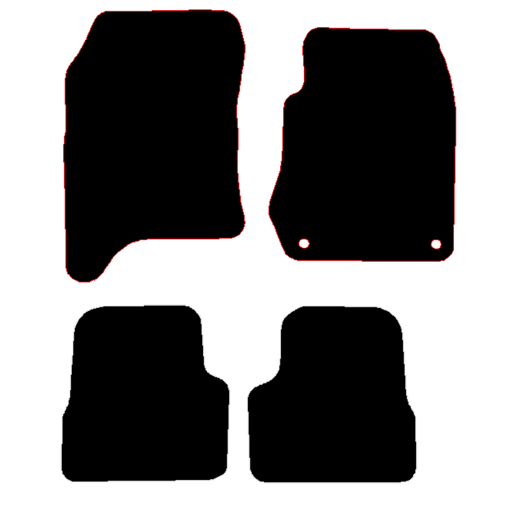 Peugeot 208 2024 to Current Hybrid Car Mats