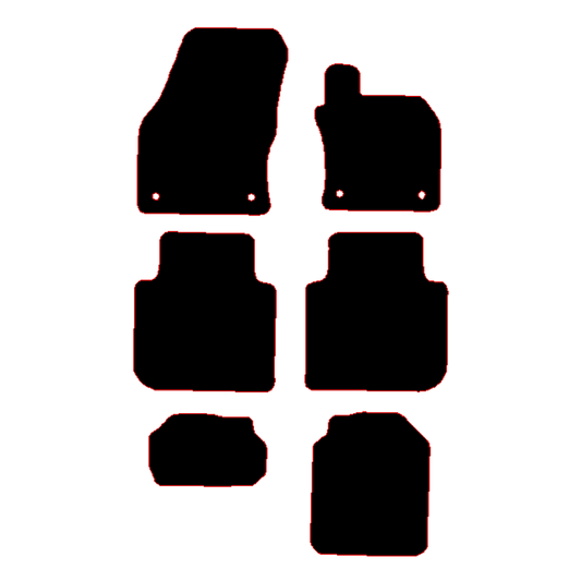 Skoda Kodiaq 2017 to 2023 7 SEATER Car Mats