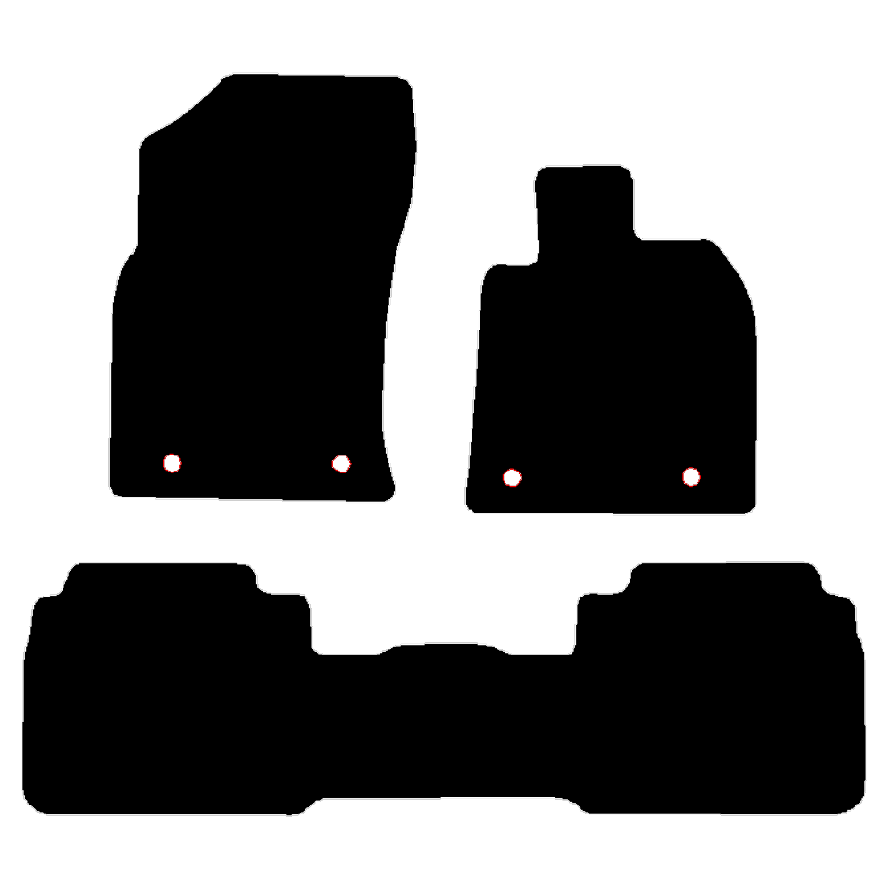 Lexus ES 300H With a 1 Piece Rear Car Mats