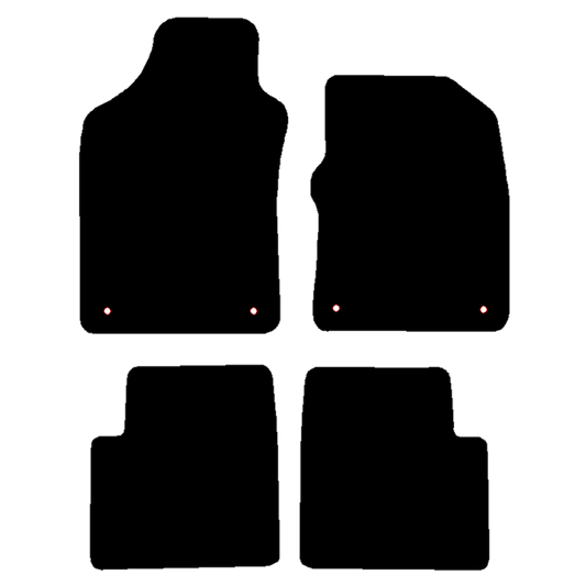 Abarth 595 2012 to Current Car Mats