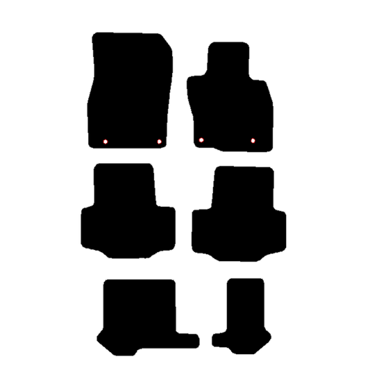 Mazda CX-80 2024 to Current Car Mats