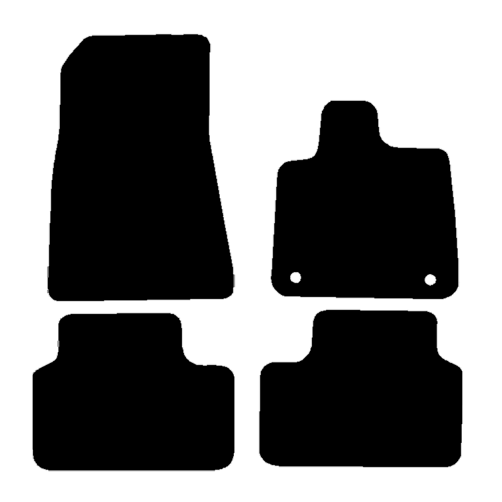 Volvo EX40 2024 No clips required in the passenger mat Car Mats