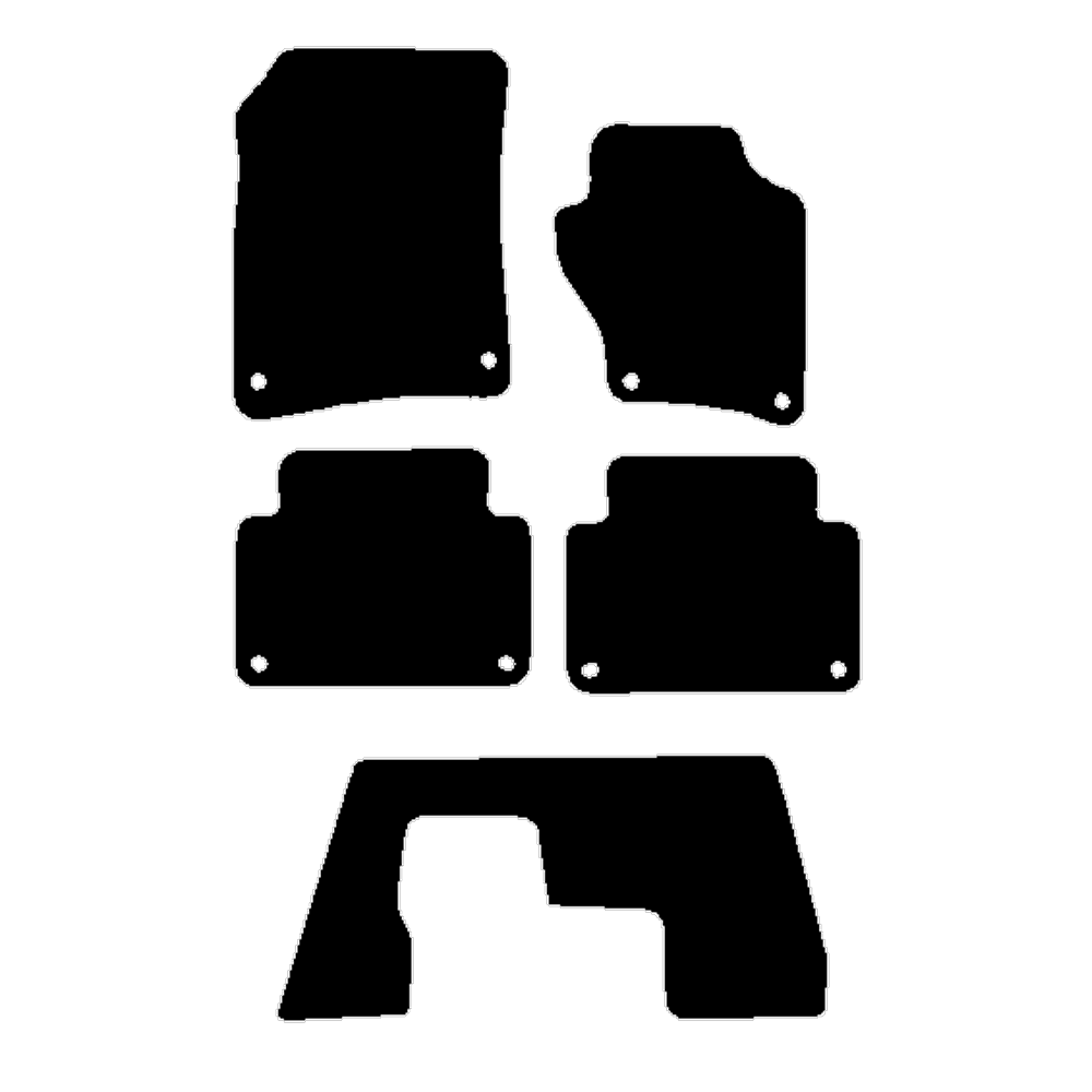 Audi Q7 2006 to 2015 4L 7 Seater Car Mats